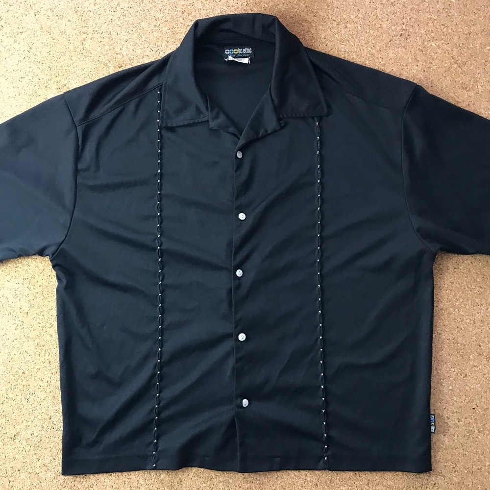 2000’s BC Ethic Poly casual Button Up
